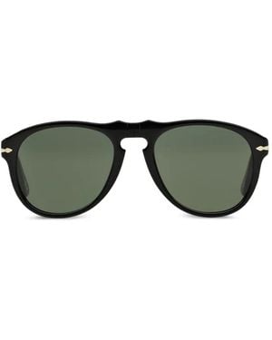 Persol 649 Pilot-Frame Sunglasses - Green