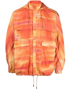 Ahluwalia Tie-Dye Jacket - Orange