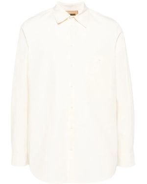 Uma Wang Tab Shirt - White