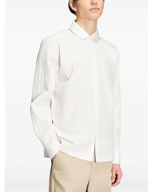 adidas Chemise Boutonnée À 3 Bandes Signature - White