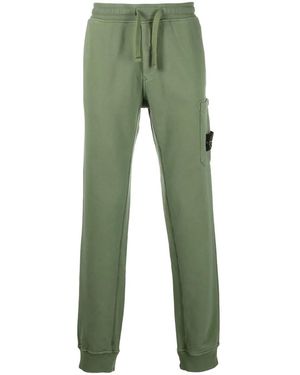 Stone Island Pantaloni Sportivi Affusolati - Verde
