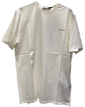 Premiata Logo-Print Cotton T-Shirt - Grey