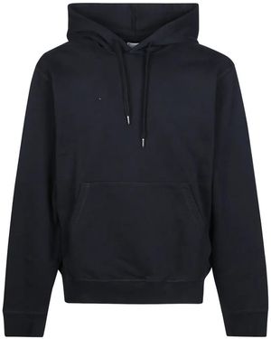 Arte' Disposable Graphic-Print Hoodie - Blue