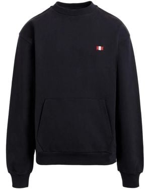 Bally フラッグエンブロイダリー スウェットシャツ - ブルー