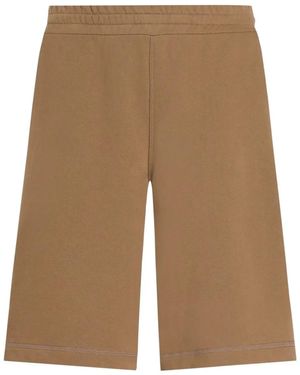 Dolce & Gabbana Jersey Track Shorts - Brown