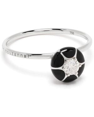 Selim Mouzannar 18Kt Witgouden Ring - Metallic