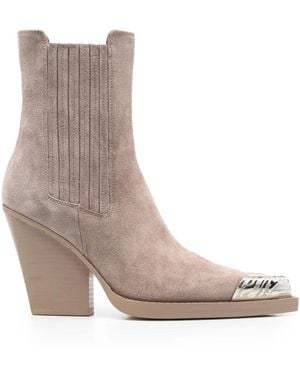 Paris Texas 100 Mm Dallas Enkellaarzen - Bruin