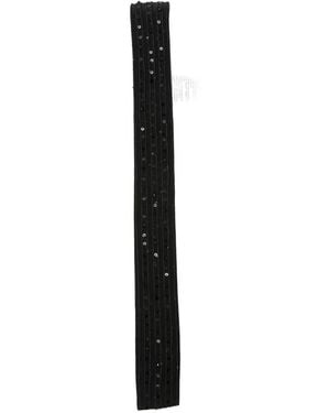 Antonelli Sequin-Embellished Tie - Black