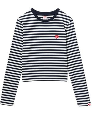 AAPE BY A BATHING AP Logo-Print T-Shirt - Blue