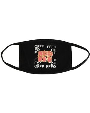 Off-White c/o Virgil Abloh Mascherina Con Stampa - Nero