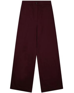 Department 5 Wide-Leg Pants - Purple