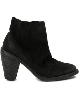 Guidi Tapered Heel Ankle Boots - Black