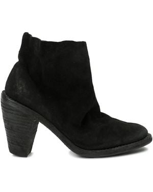 Guidi Tapered Heel Ankle Boots - Black
