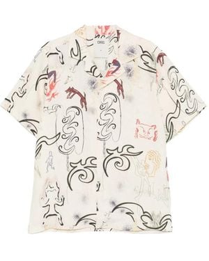 Oas Paradox Cuba Graphic-Print Shirt - White