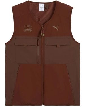 PUMA X Tmnt Tech Cargo Gilet - Brown