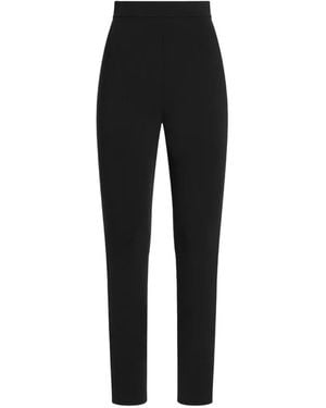 Dolce & Gabbana Milano Stitch Jersey Leggings - Black