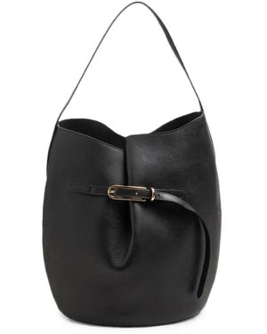 Liffner Bolso De Hombro Grande Con Cinturón - Negro
