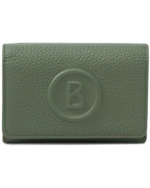 Bogner Bozen Nena Pebbled Leather Wallet - Green