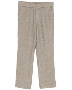 James Perse Montecito Linen Trousers - Grey