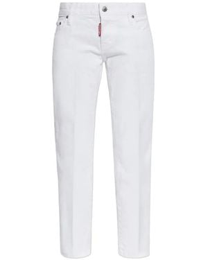 DSquared² Vaqueros Con Botones - Blanco