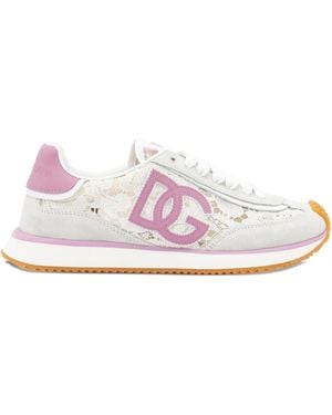 Dolce & Gabbana Cushion Sneakers - Pink