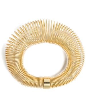 Liviana Conti Sonele Coiled Bangle Bracelet - Metallic