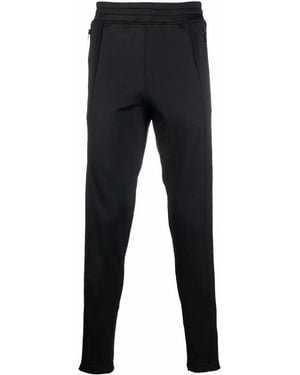 Moschino Black Logo-tape Track Trousers