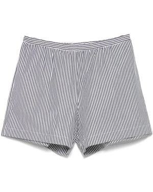 Lido Striped Shorts - Gray