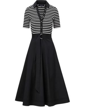 Veronica Beard Delise dress - Schwarz