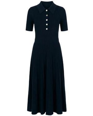 MICHAEL Michael Kors Midi Polo Dress - Blue