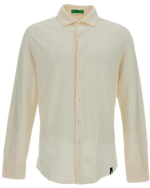 Drumohr Long-Sleeve Shirt - White