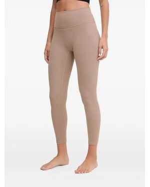 adidas Performance Ribbed Leggings - Natural