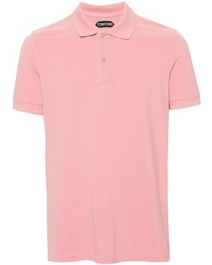 Tom Ford ショートスリーブ ポロシャツ - ピンク