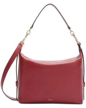 Furla Medium Tonie Shoulder Bag - Red