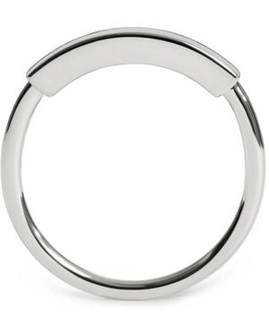 Monica Vinader Mv Linear Stapelring - Mettallic