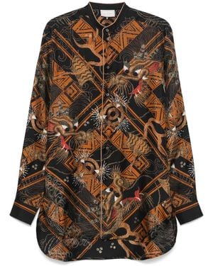 Pierre Louis Mascia Aloe Shirt - Black