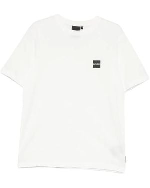 OUTHERE Logo-Patch T-Shirt - White