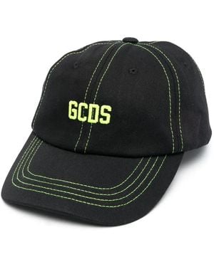 Gcds Embroidered-Logo Baseball Cap - Black