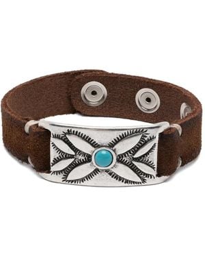 Eraldo Bracelet En Cuir - Marron