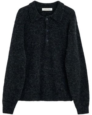 sunflower Pullover Mit Polokragen - Schwarz