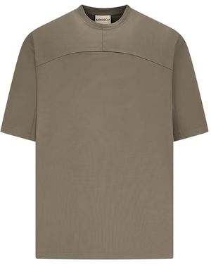 Mordecai Panelled T-Shirt - Grey