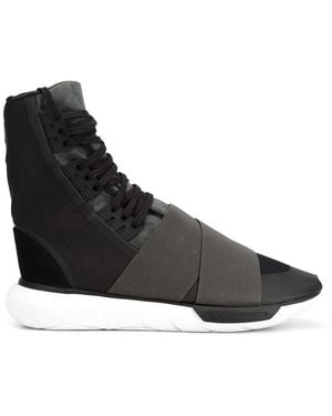 Y-3 'qasa High' Trainer - Black