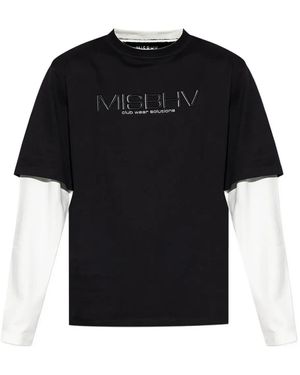 MISBHV Layered Logo T-Shirt - Black