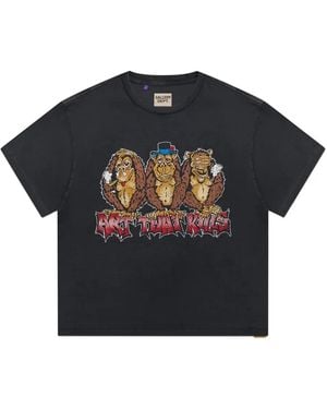 GALLERY DEPT. See No Evil Monkey Tシャツ - ブルー