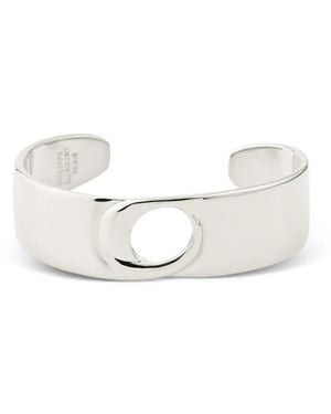 Philippe Audibert Colas Cut-Out Cuff Bracelet - White