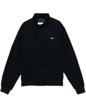 Lacoste Twill Harrington Jacket - Black