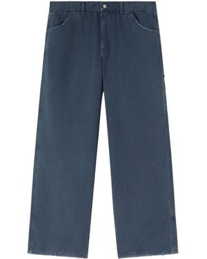 Ambush Cotton Straight-Leg Pants - Blue