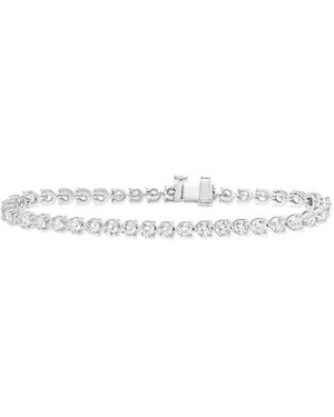 Jewels Aficionado 18K Mini Luce Diamond Bracelet - White