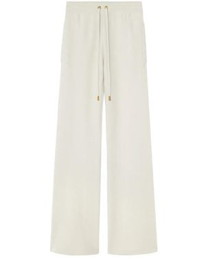 Versace Flared Broek Van Wolblend - Wit