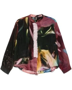 Yavi Silk Blouse - Black